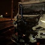 На МКАД столкнулись два МАЗа: вызывали МЧС
