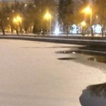 Мужчина провалился под лед на Свислочи в Минске