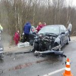В Вилейском районе спасатели извлекли пострадавшего водителя из покореженной Toyota