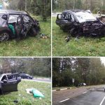 Лихач под Вилейкой шел на обгон и погубил человека