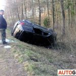 ДТП под Волковыском: перевернулся Mercedes с российскими номерами