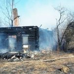 В Шумилинском районе при выжигании травы сгорели два дома и сарай