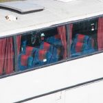 В Бешенковичах сгорел автобус