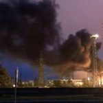 Атомная электростанция загорелась в Украине
