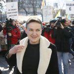 Надежда Савченко вышла на свободу