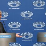 На митинге в поддержку Порошенко в Киеве произошла давка