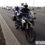 Мотосезон начался в Витебске: вместе с байкерами на улицы города выехали и мотопатрули
