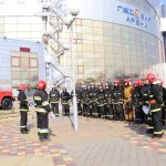Спасли, эвакуировали, потушили — в ходе учений на Оршанской ледовой арене
