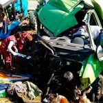 В Барановичском районе микроавтобус врезался в трактор: погибла женщина
