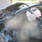 В Могилеве Volkswagen влетел в грузовик: вызывали МЧС