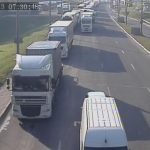 На границе с Литвой наблюдаются большие очереди
