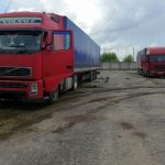 В Россонском районе задержаны фуры, которые перевозили без сопроводительных документов груз яблок