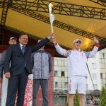 Эстафета огня II Европейских игр «Пламя мира» 24 мая прибыла в Витебск