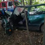 Два автомобиля врезались в деревья в Брестской области