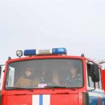 В Ляховичах горел магазин