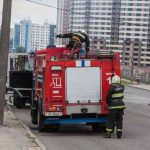 На пожаре в Витебске спасли двоих, эвакуировано девять человек