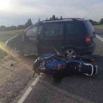 Под Оршей молодой байкер врезался в Opel и погиб