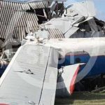 В Чечне самолет упал на жилой дом