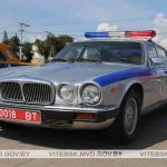 Витебская милиция получила на вооружение раритетный авто класса люкс «Jaguar»