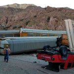 Очень дорогая авария: в США сошел с рельсов поезд с новыми внедорожниками