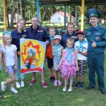 Оршанские спасатели в гостях в ДОЛ «Ленок»