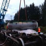 Стало известно, сколько из сошедших с пути между Оршей и Витебском цистерн поставили на рельсы