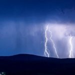 В США восемь человек пострадали от удара молнии