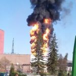 На “Полимире” факелом вспыхнул этилен