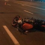 ДТП на Немиге. Мотоцикл сбил пешехода
