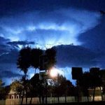 В Гомеле заметили странное атмосферное явление