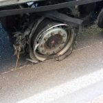В Италии пьяный белорус рассекал на фуре со взорванными колесами