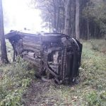 В Минском районе машина вылетела в кювет и опрокинулась – пострадал шестилетний ребенок