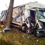 Дважды врезался в дерево. В Польше задержали белорусского дальнобойщика с 2,7 промилле