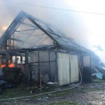 В Шарковщинском районе уничтожен автомобиль
