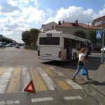 В Орше в ДТП на пешеходном переходе пострадала женщина