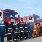Успешно ликвидировано возгорание на территории Государственного предприятия «Оршанский Авиаремонтный завод»