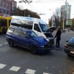 В Минске произошло ДТП с участием маршрутки