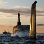 Атомный ракетный крейсер «Владимир Мономах» принял участие в подводной дуэли
