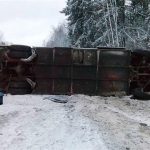 В России перевернулся автобус с украинцами: 14 пострадавших
