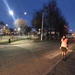 Сотрудники ГАИ Оршанского РУВД провели эксперимент по эффективности светоотражающих элементов