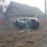 Оршанский район: в результате опрокидывания легковушки погиб водитель