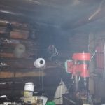 В Орше при попытке самостоятельно потушить пожар в бане пострадал пенсионер