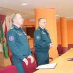 Начальник Витебского областного управления МЧС представил нового начальника Оршанского горрайотдела по чрезвычайным ситуациям