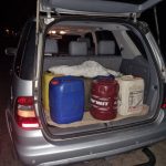 В Оршанском районе водитель перевозил в своем авто более 200 литров окрашенного дизельного топлива