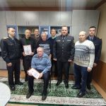 Проведение торжественного ритуала посвящённого Дню чествования ветеранов органов внутренних дел