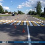 В Оршанском районе на пешеходном переходе пострадала женщина