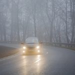 ГАИ призывает всех участников дорожного движения быть осторожными и внимательными из-за тумана