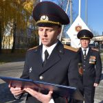 Присягу на верность Отечеству принесли молодые сотрудники управления ГКСЭ по Витебской области