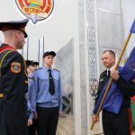 В Орше Министр внутренних дел Иван Кубраков открыл военно-патриотический клуб «Зубр»