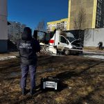 Судебные эксперты Витебщины работают на месте возгорания грузового автомобиля